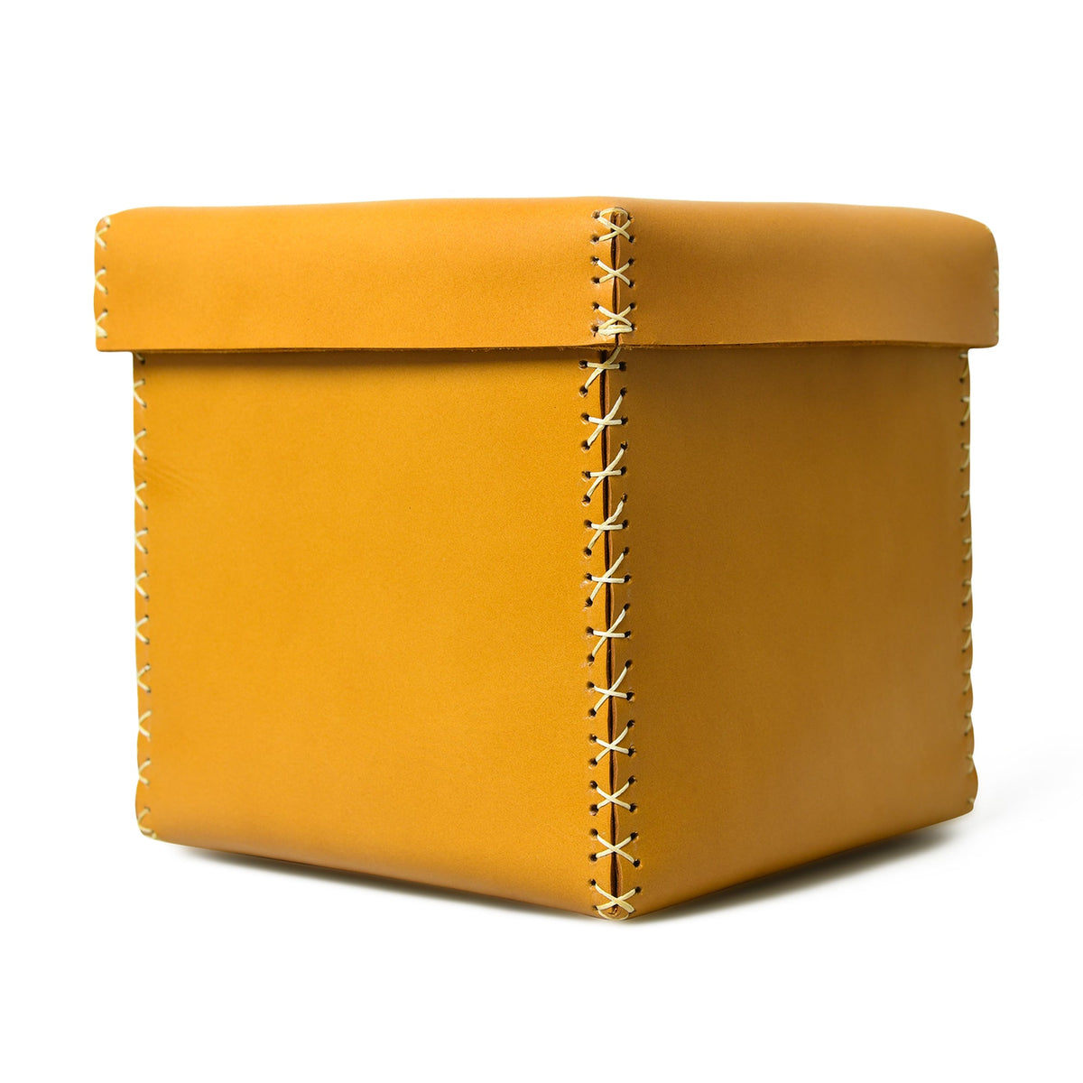 Multi Utility Leather Storage Box by Classy Leather Bags