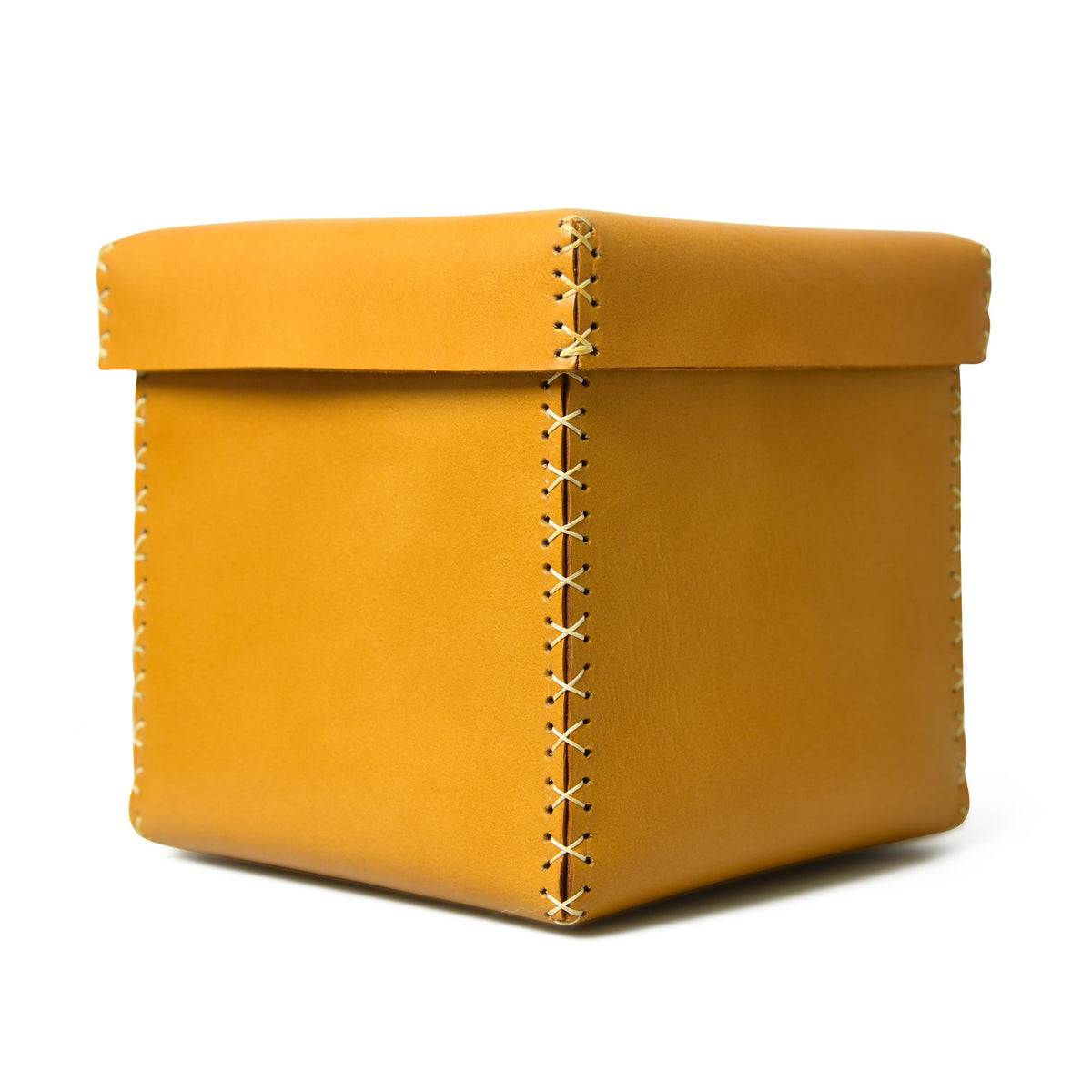 Multi Utility Leather Storage Box by Classy Leather Bags