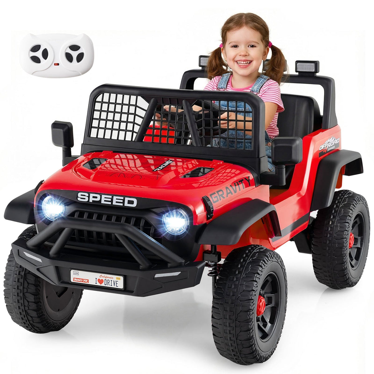24V Ride On Car for Kids with Parent Remote Control and Music by GBruno Store