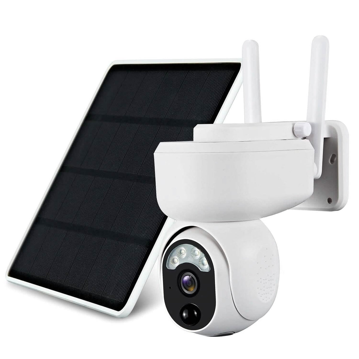 EasyOptionXY solar powered 1080P WiFi security camera with flood light