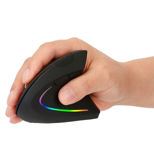 EasyOptionXY 2.4G wireless vertical ergonomic optical mouse