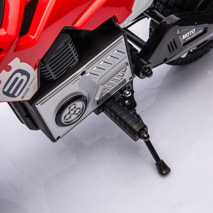 24V Electric Motocross Ride-On Motorcycle for Kids Ages 5-12Ride-On ToyTorqelo.com