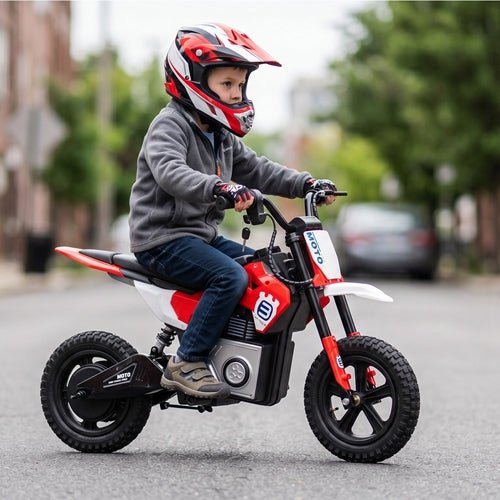 24V Electric Motocross Ride-On Motorcycle for Kids Ages 5-12Ride-On ToyTorqelo.com