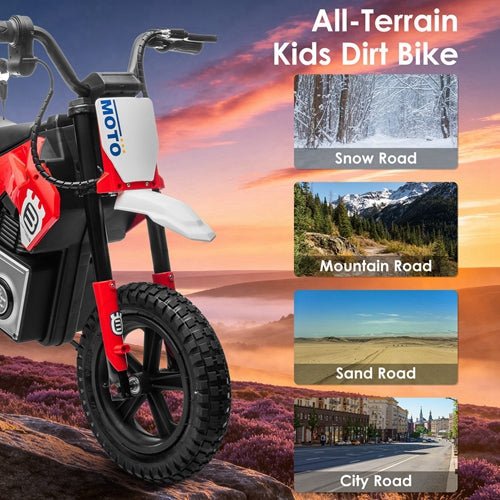 24V Electric Motocross Ride-On Motorcycle for Kids Ages 5-12Ride-On ToyTorqelo.com