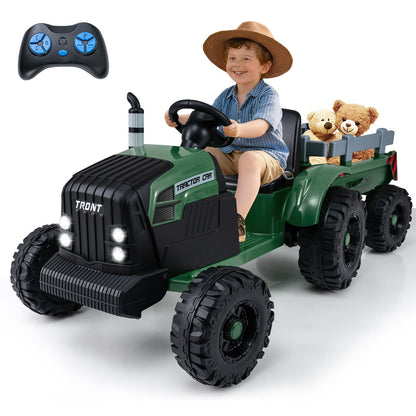 24V kids ride-on tractor with detachable trailer, GBruno Store, view 4