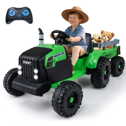 24V kids ride-on tractor with detachable trailer, GBruno Store, view 3