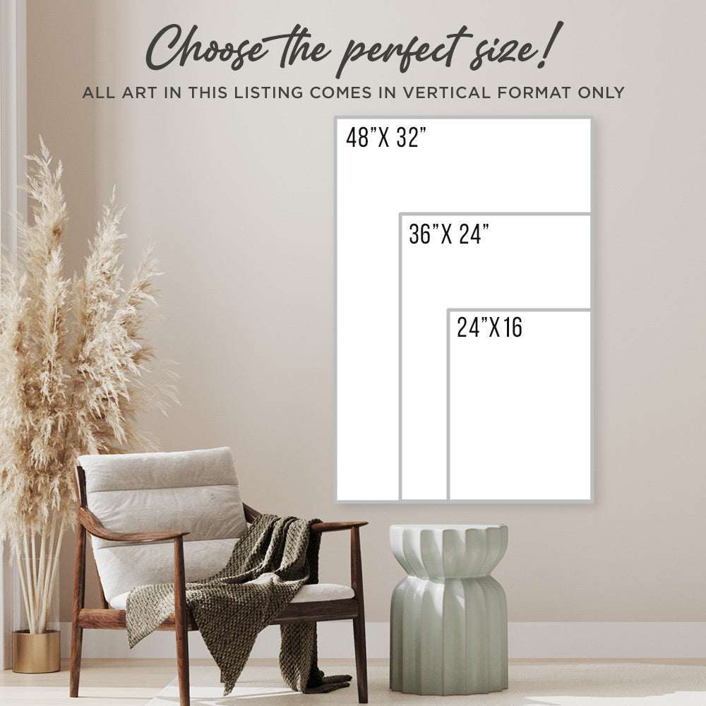 Family Name Portrait Sign by Tailored Canvases