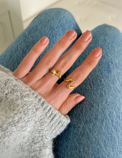 Wavy Heart Ring by Elevated Faith