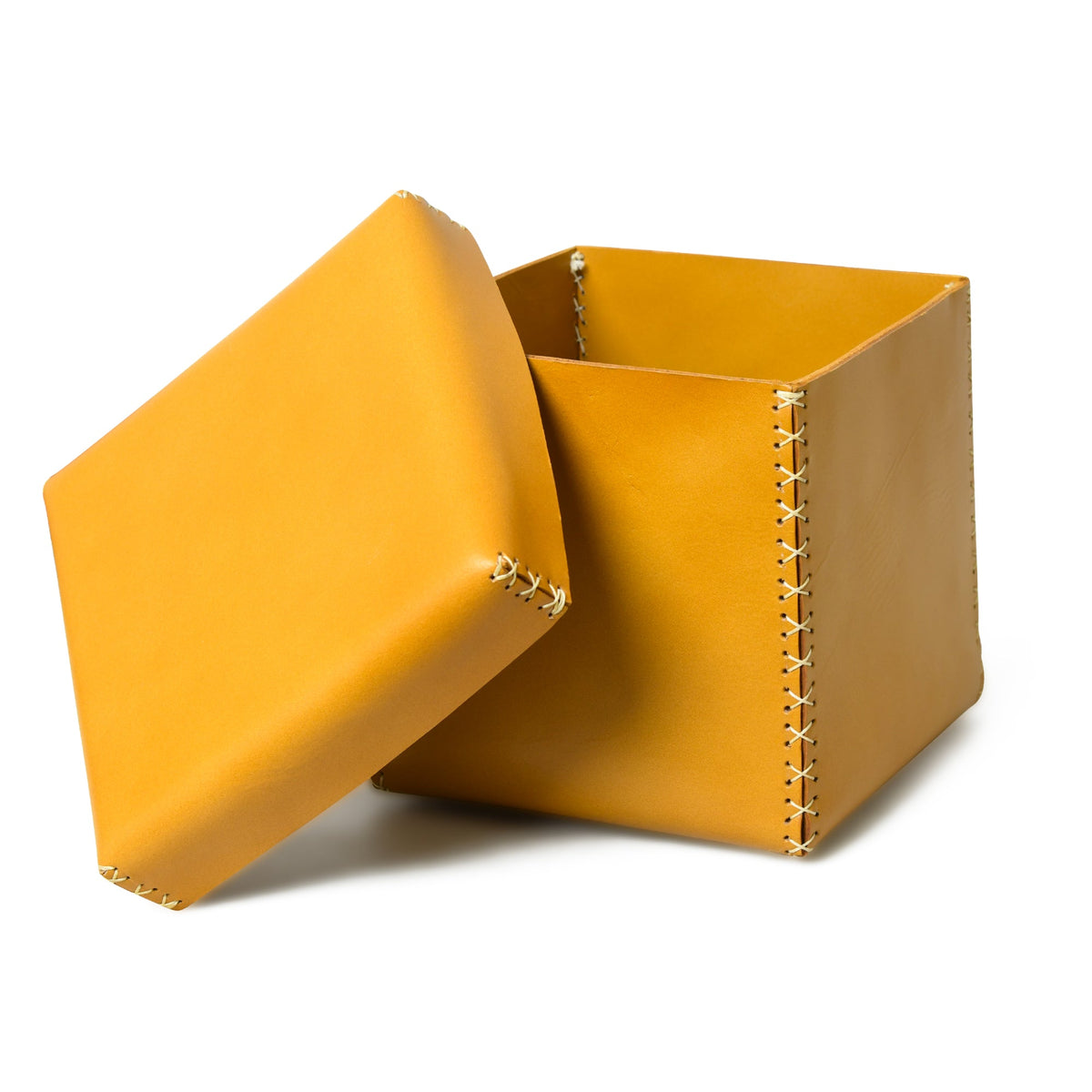 Multi Utility Leather Storage Box by Classy Leather Bags
