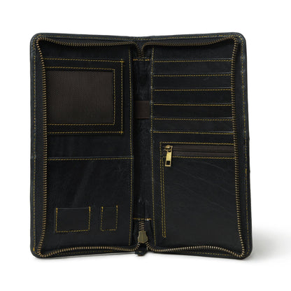 Blair Women's Wallet- Black by Classy Leather Bags