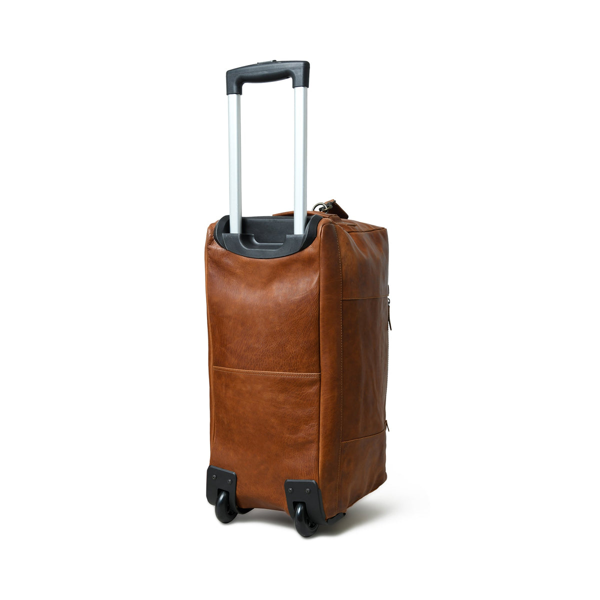 Harbor Leather Trolly Carry-On by Classy Leather Bags