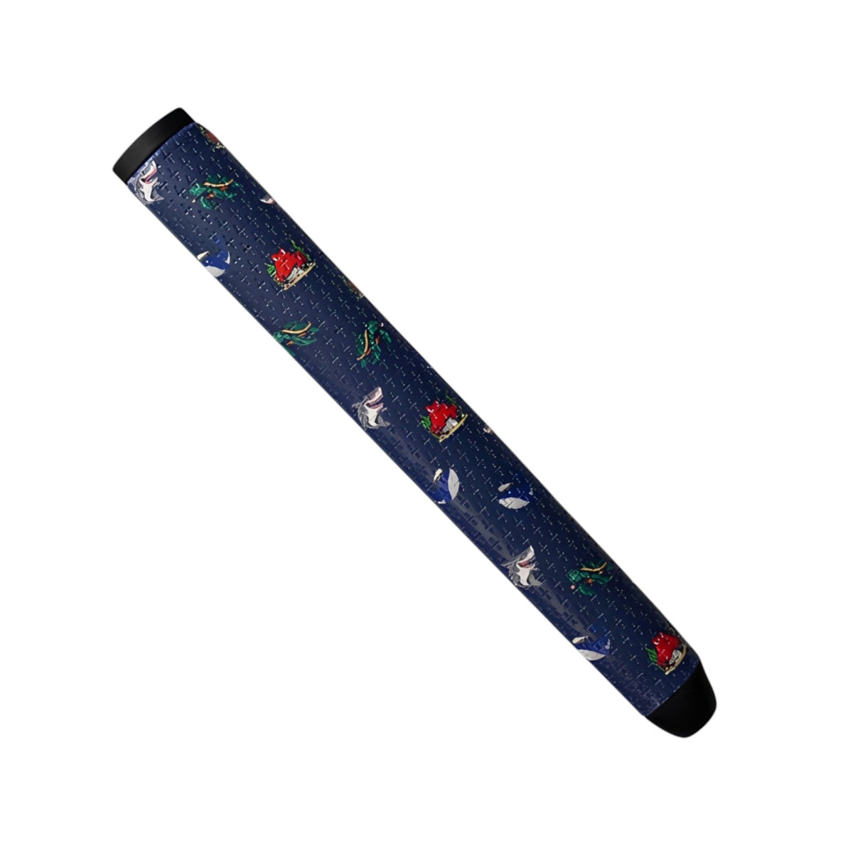 Deep Blue Sea Putter Grip | Midsize | Premium PU Material | Stable Feel | Golf | Shark Turtle Crab Whale by Logie Joe's Golf