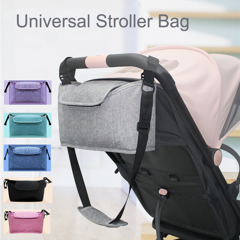 Stroller Bag Pram Stroller Organizer Stroller Accessories by Maroon Asteria