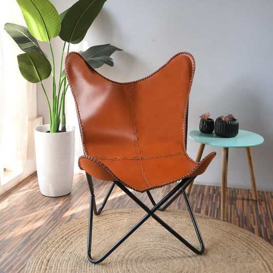 The Comforter Butterfly Chair by Classy Leather Bags