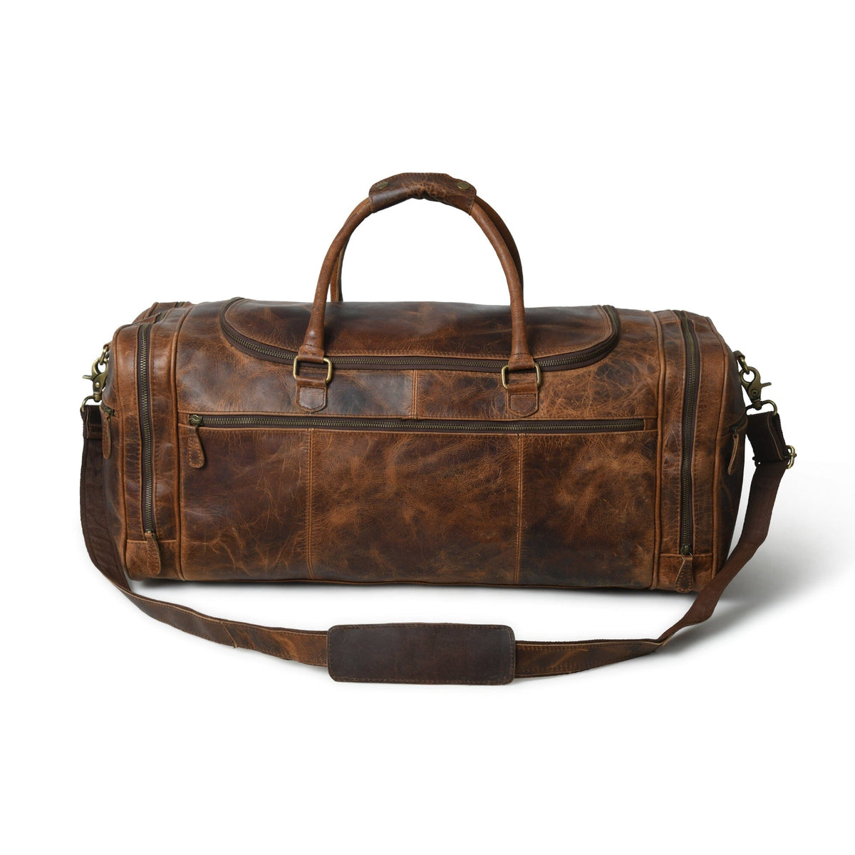 Cohen Buffalo Weekender Duffle by Classy Leather Bags
