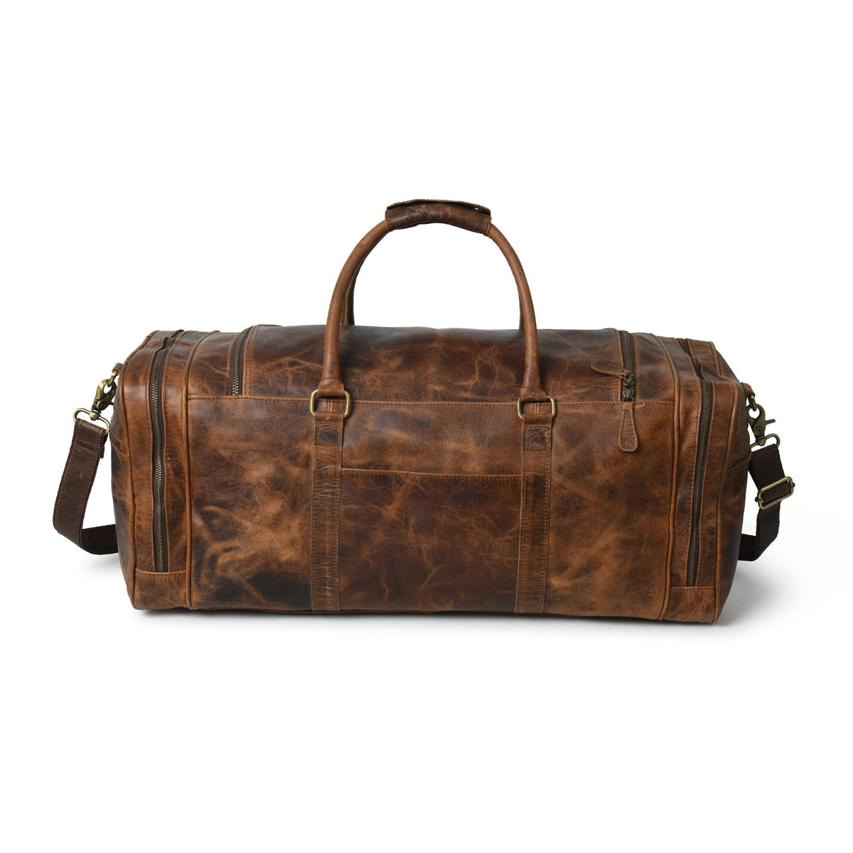 Cohen Buffalo Weekender Duffle by Classy Leather Bags