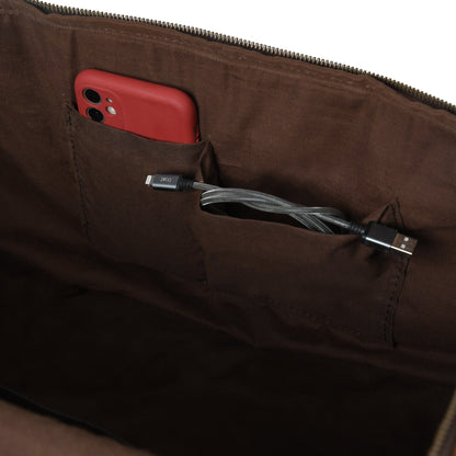 Cohen Buffalo Weekender Duffle by Classy Leather Bags