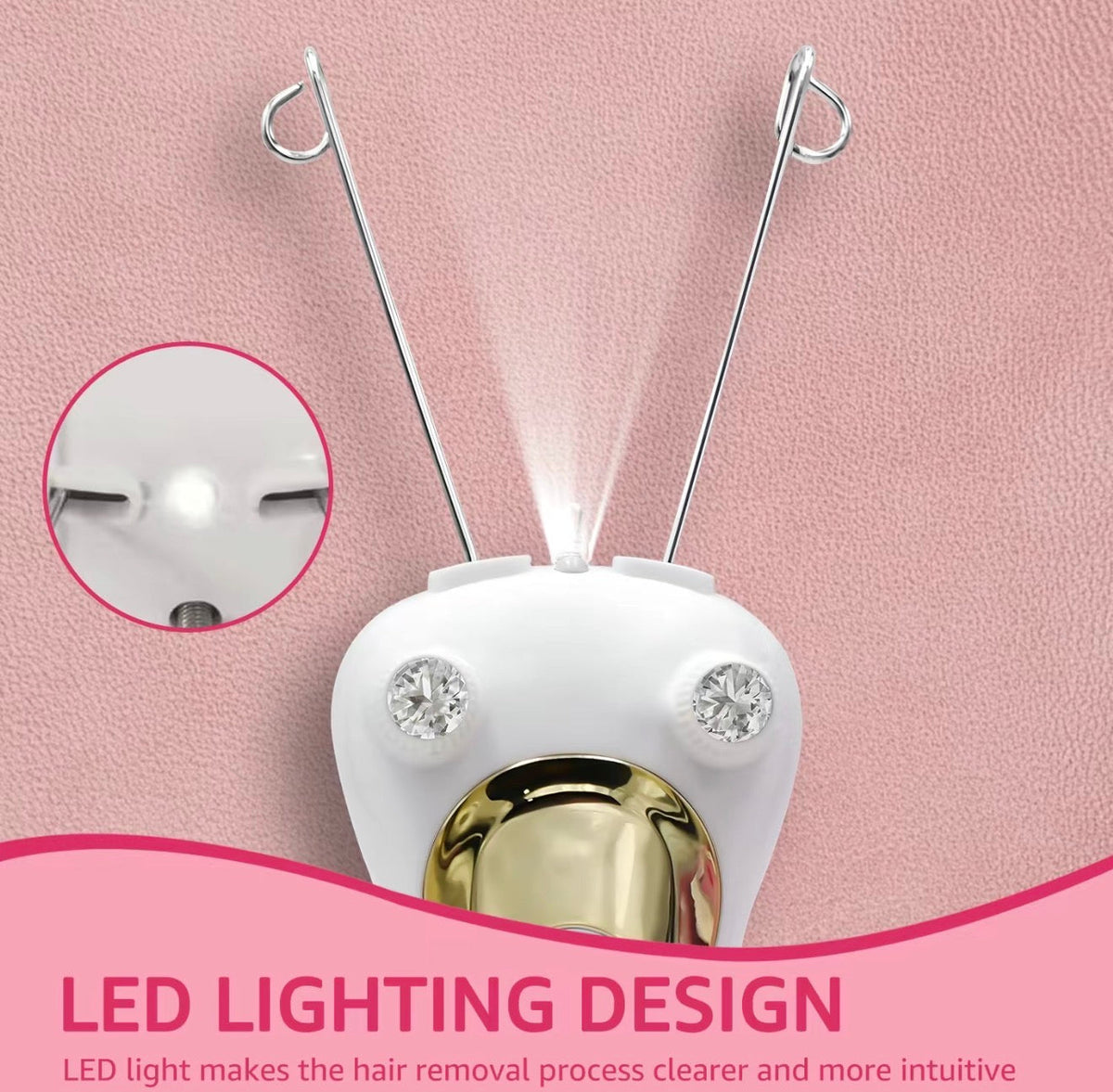 SmoothSkin Threading Epilator Device by V.I.P Digital Presence