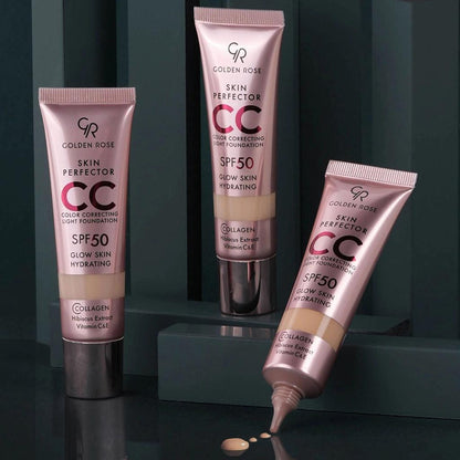 Golden Rose Skin Perfect CC Cream SPF50 in 103 Nude 30ml by Beauty Care Bag