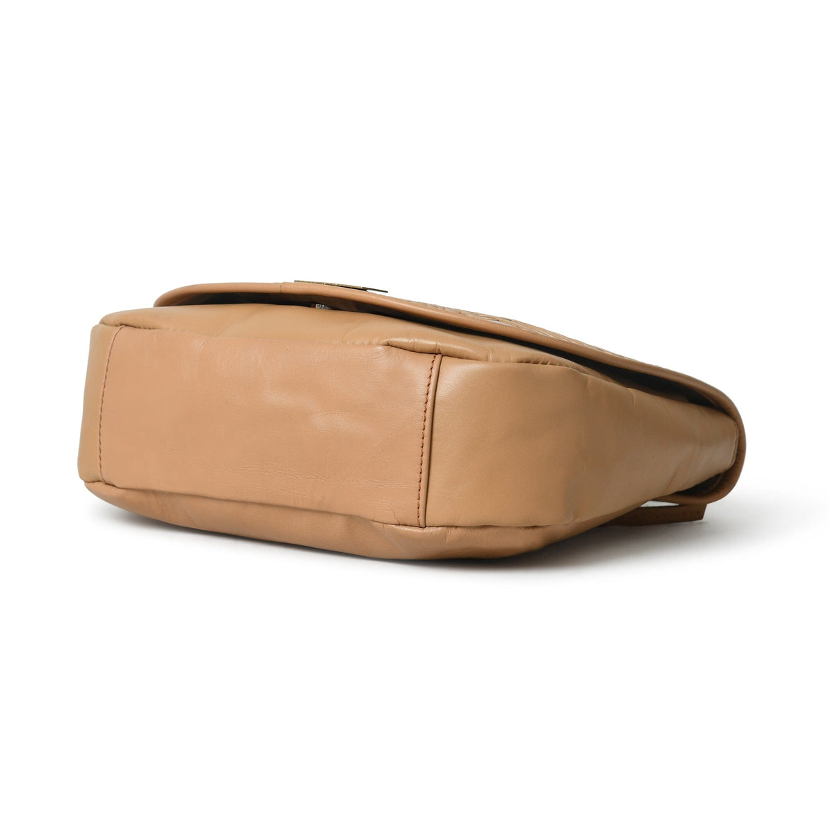 The Croco Satchel- Beige by Classy Leather Bags