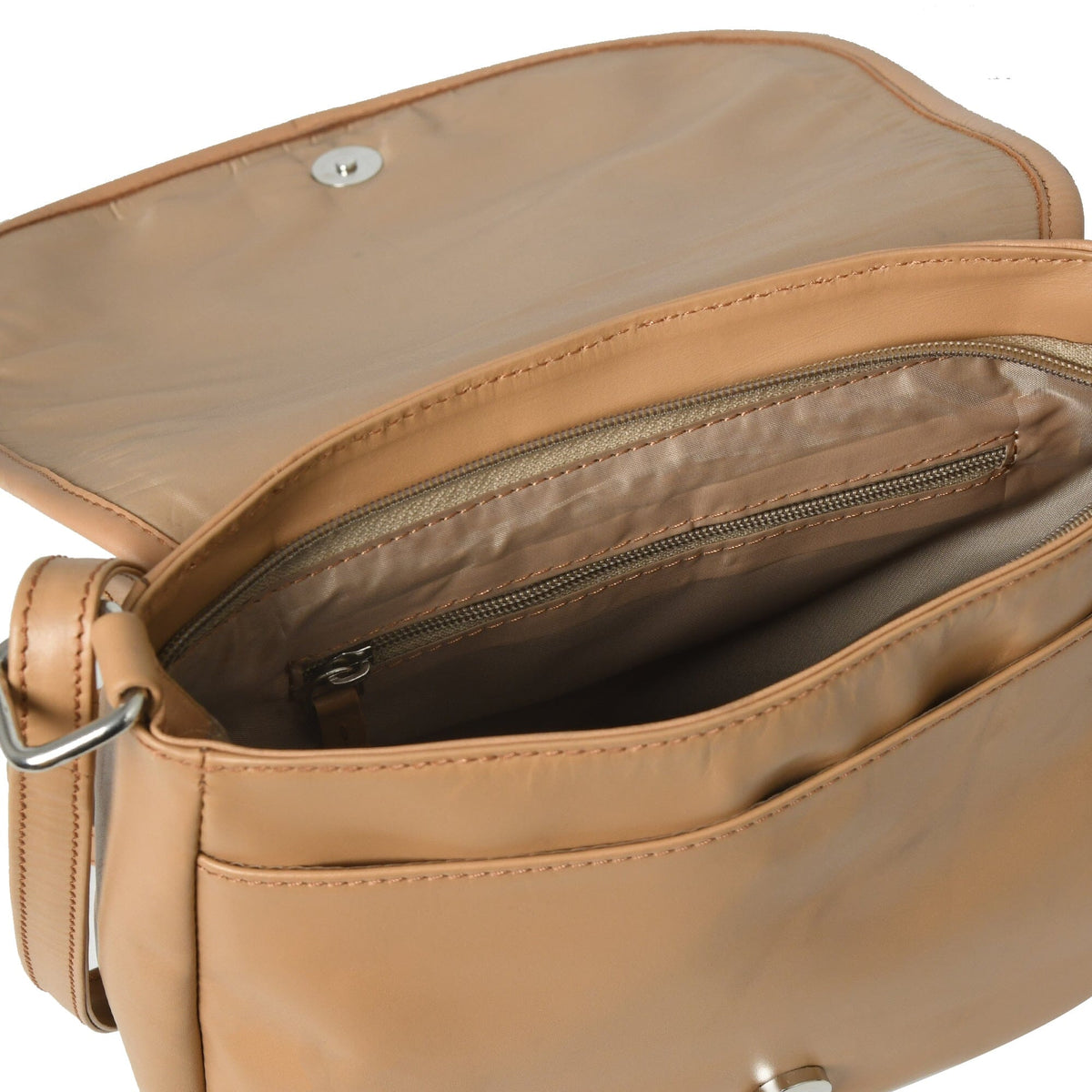 The Croco Satchel- Beige by Classy Leather Bags