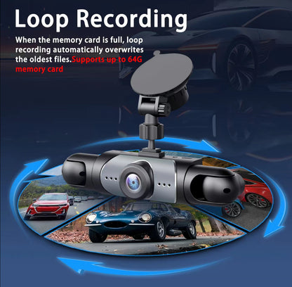 FullScope 4-Way Dash Cam by V.I.P Digital Presence