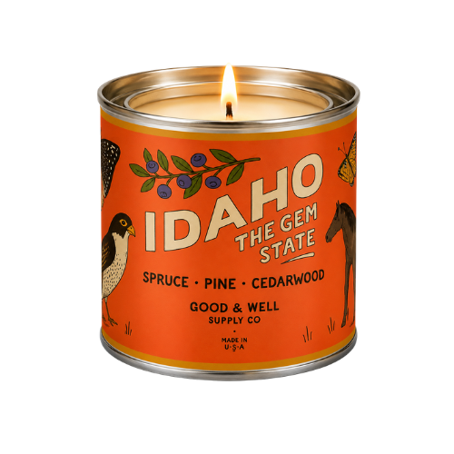 Idaho State Candle by Good & Well Supply Co.