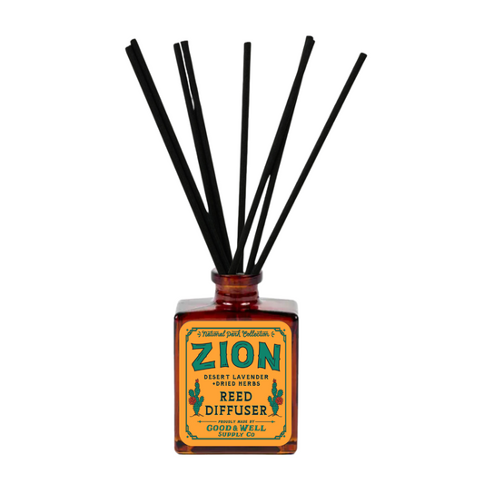 Zion National Park Reed Diffuser by Good & Well Supply Co.