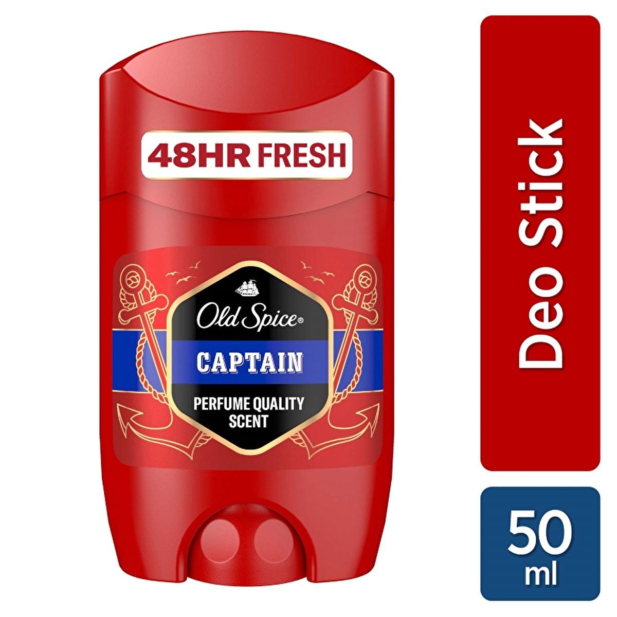 Old Spice Captain Men's Deodorant Stick - Long-Lasting Fresh Fragrance & Odor Protection by Beauty Care Bag