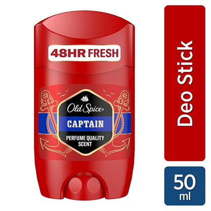 Old Spice Captain Men's Deodorant Stick - Long-Lasting Fresh Fragrance & Odor Protection by Beauty Care Bag
