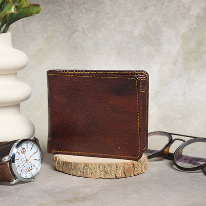 Ryan Classic Bi-Fold Wallet by Classy Leather Bags