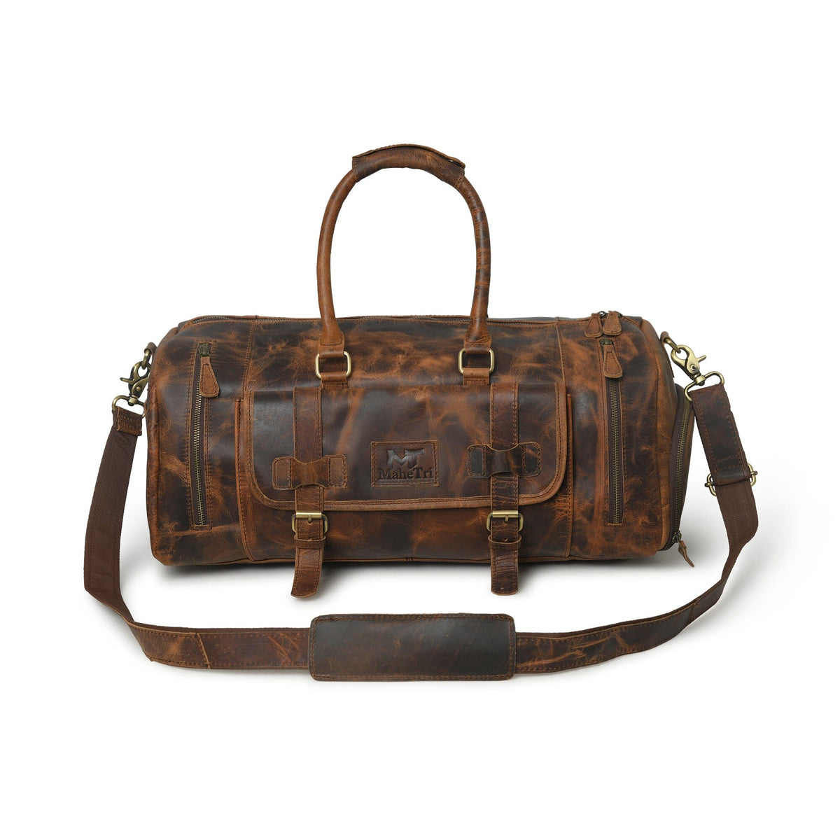 Sinclair Buffalo Duffle by Classy Leather Bags