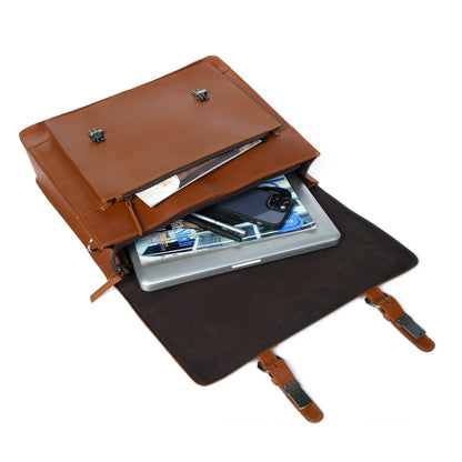 Denver Office Briefcase by Classy Leather Bags