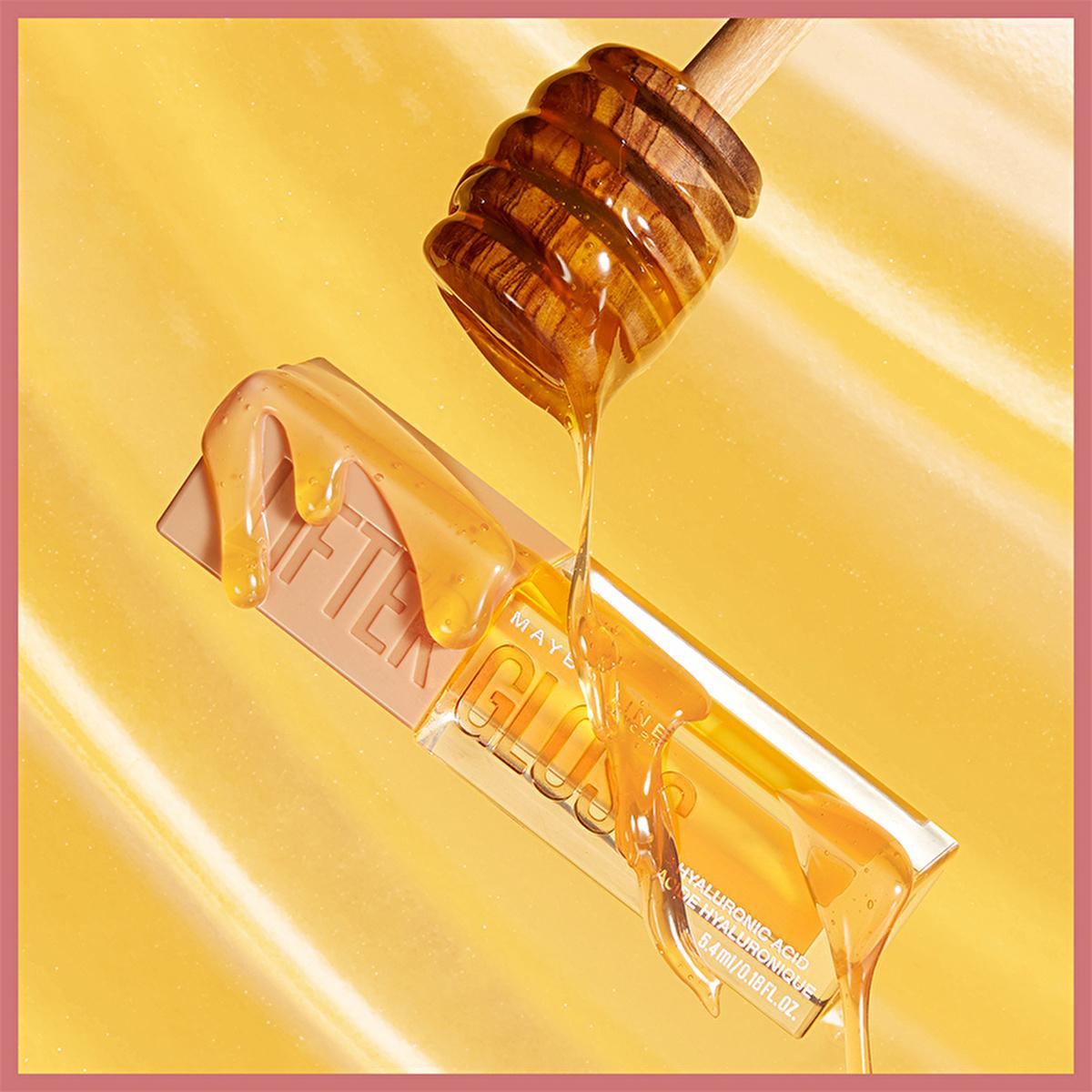 Maybelline Lifter Gloss: Honey’d Nude Lip Gloss with Hyaluronic Acid for Hydrated, Fuller-Looking Lips - High Shine, Non-Sticky Formula by Beauty Care Bag