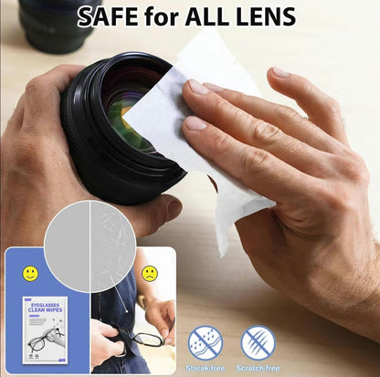 LensClean Wipes by V.I.P Digital Presence