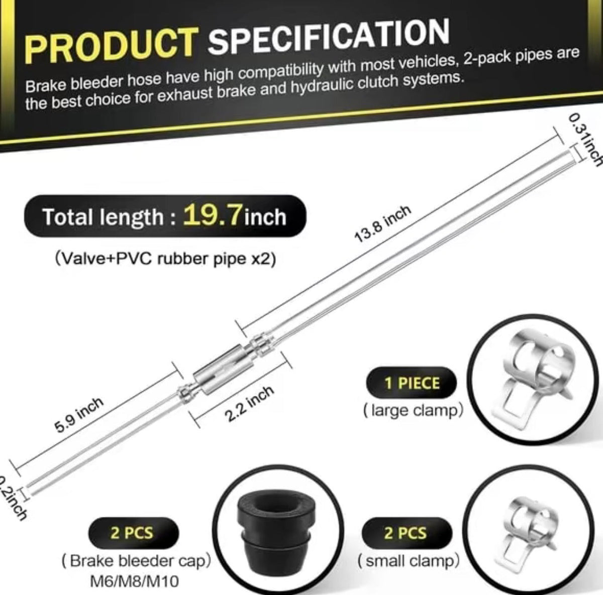 SealFlow Bleeder Hose Kit by V.I.P Digital Presence