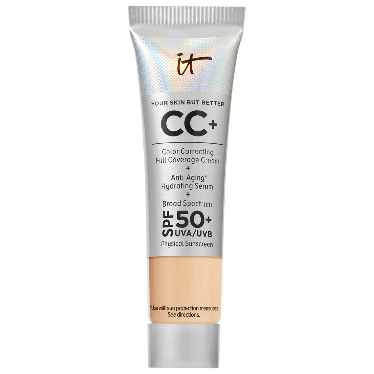 IT Cosmetics mini CC+ cream full coverage foundation with SPF 50+