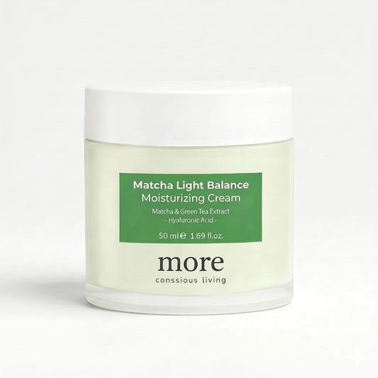 More Conscious Living Matcha Light Balance Moisturizing Cream 50ml by Beauty Care Bag