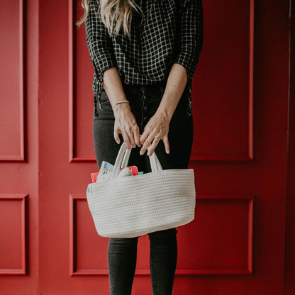 Rope Diaper Caddy by Parker Baby Co.