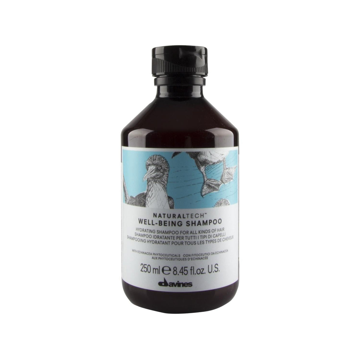 Davines Well Being Moisturizing Shampoo for Sensitive Scalp - Gentle, Hydrating, 8.45 fl oz by Beauty Care Bag