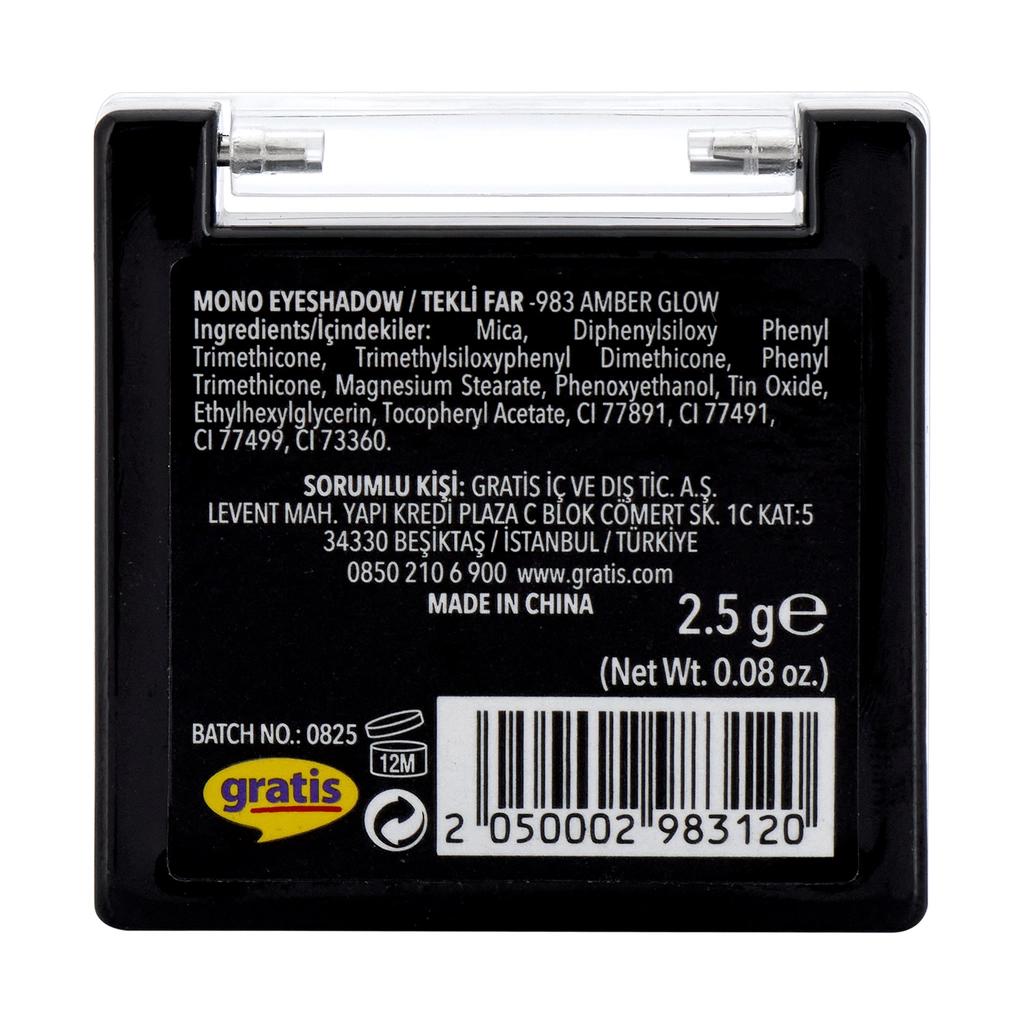 LYKD Shimmer Single Eyeshadow in 983 Amber Glow by Beauty Care Bag