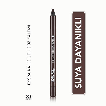 Flormar Extreme Tattoo Waterproof Gel Eyeliner - Long-Lasting, Smudge-Proof Eye Makeup by Beauty Care Bag