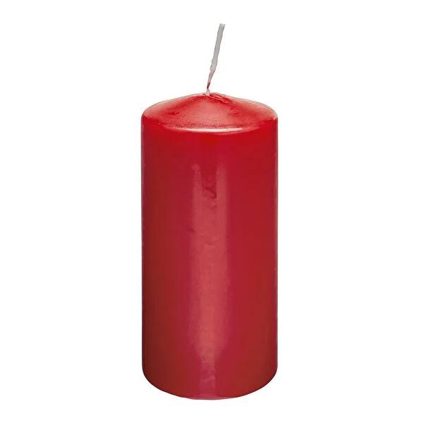 Rubin Licht red candle, 120 x 60 mm