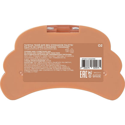 Vivienne Sabo Croissant Eyeshadow Palette 02 by Beauty Care Bag