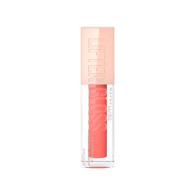 Maybelline New York Lifter Gloss - Hydrating Lip Gloss with Lifting Effect, Non-Sticky Peach Ring Shade by Beauty Care Bag