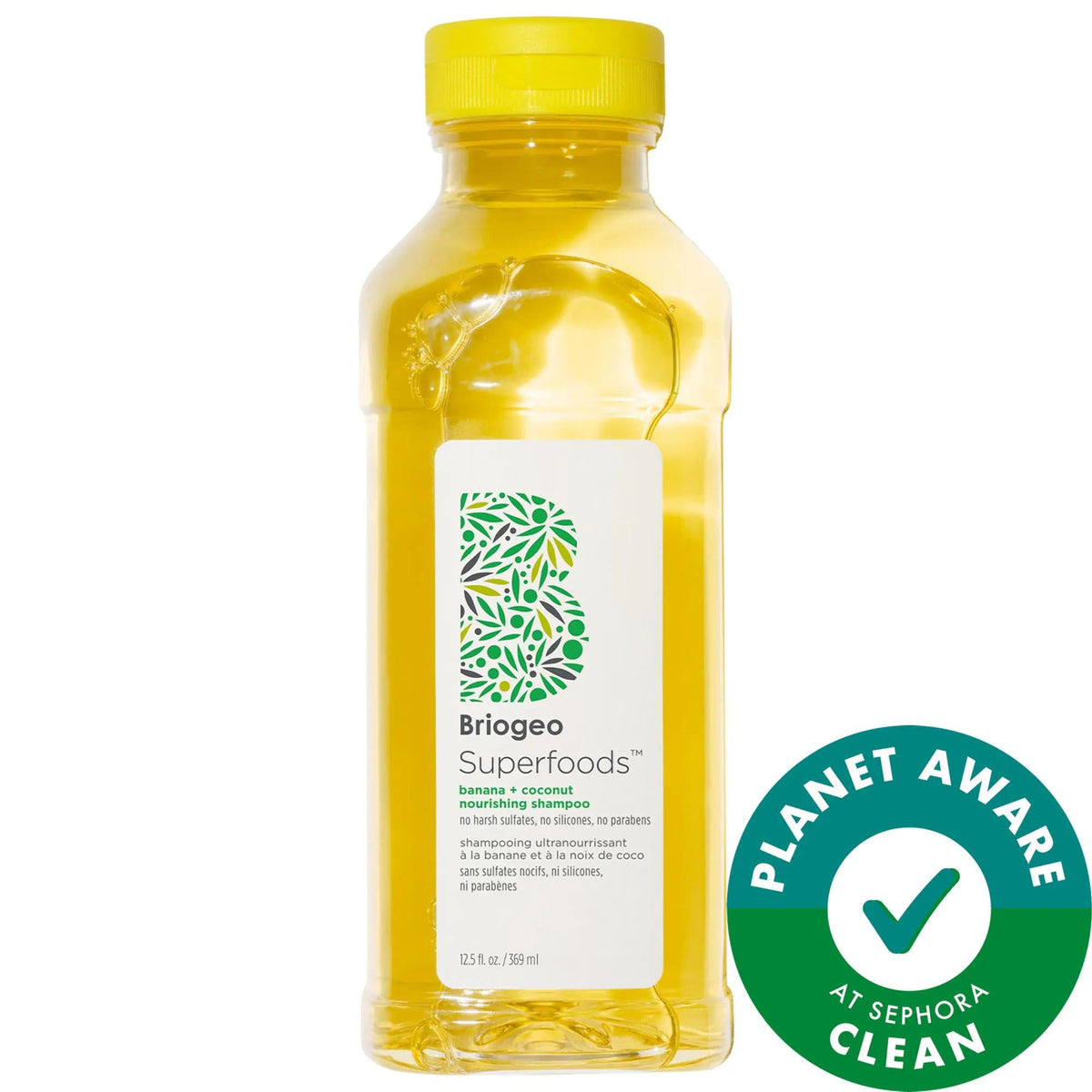 Superfoods banana and coconut nourishing shampoo