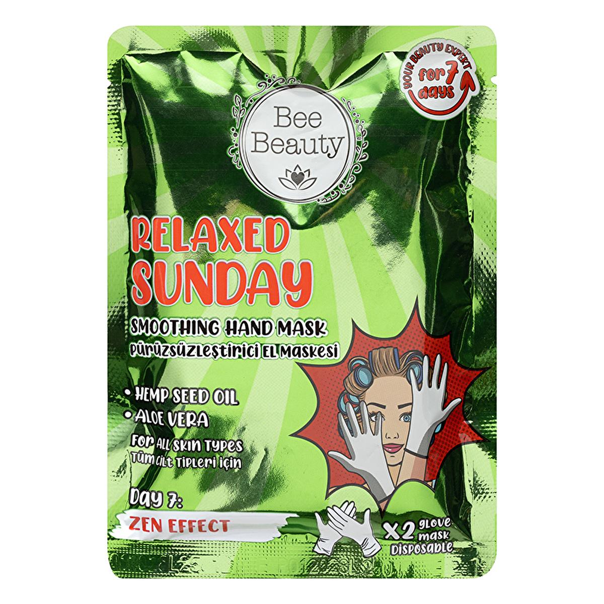 Bee Beauty Glowing Ritual: Face and Hand Mask Set - Reduce Puffiness, Brighten Skin, Smooth Hands - Easy Skincare Routine by Beauty Care Bag