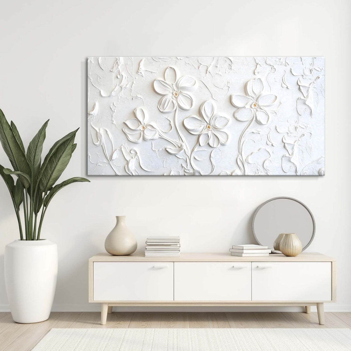 Floral Abstract Wall Art III by Tailored Canvases