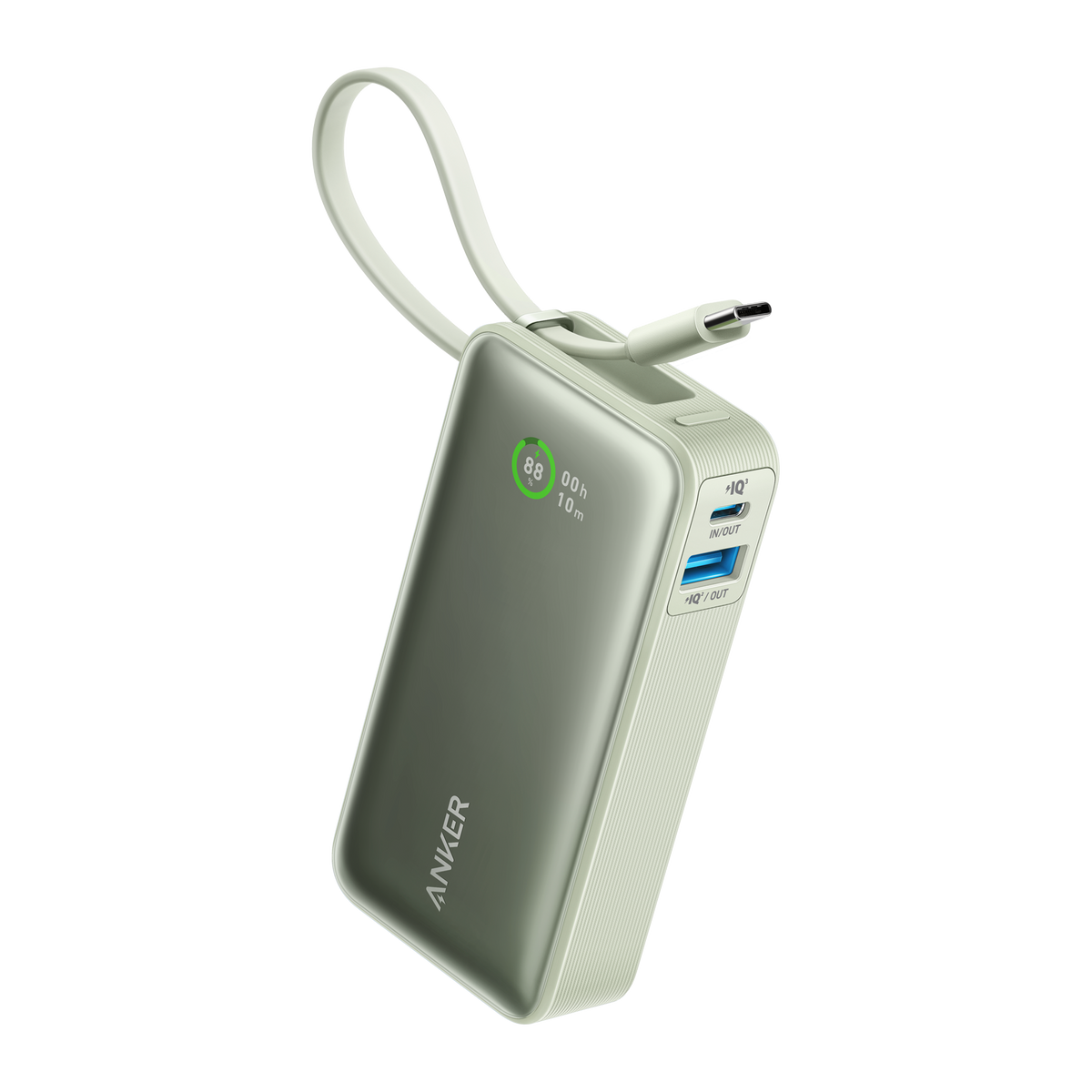 Anker Nano Power Bank (30W, Built-In USB-C Cable) by Anker