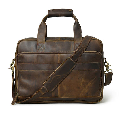 Hudson Office Briefcase by Classy Leather Bags